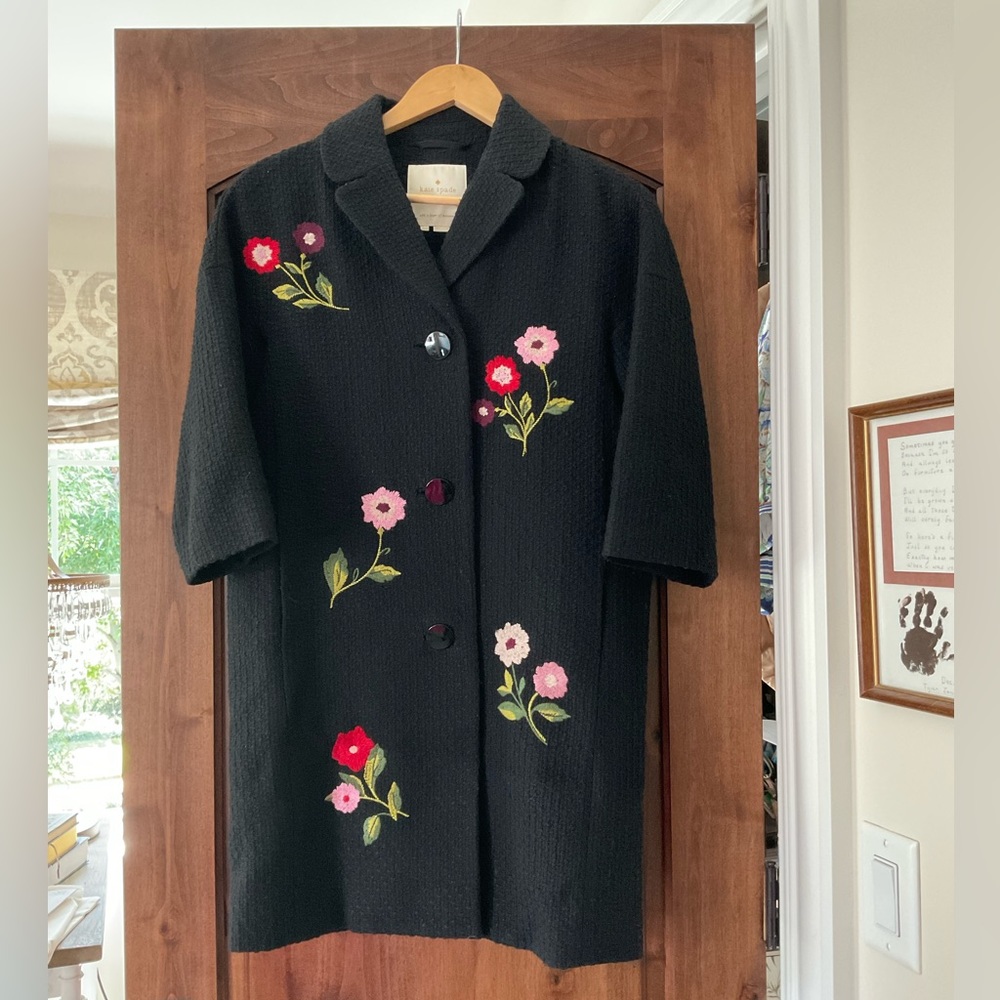 Kate Spade Tweed Coat